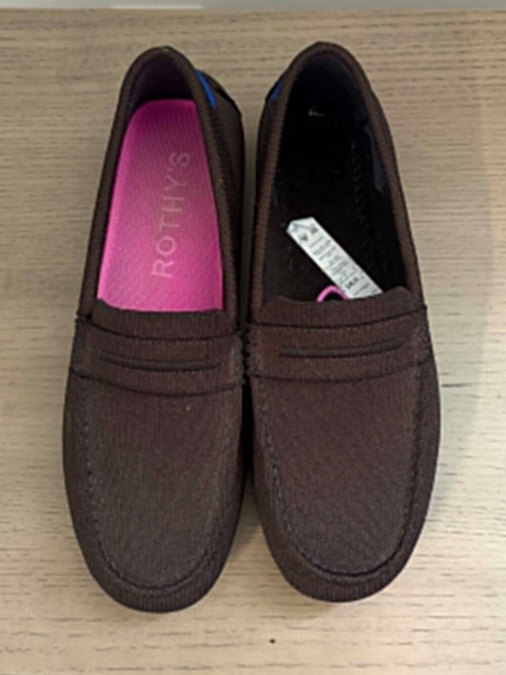 Rothy's The Driver Loafers 9.5 Chocolate Brown